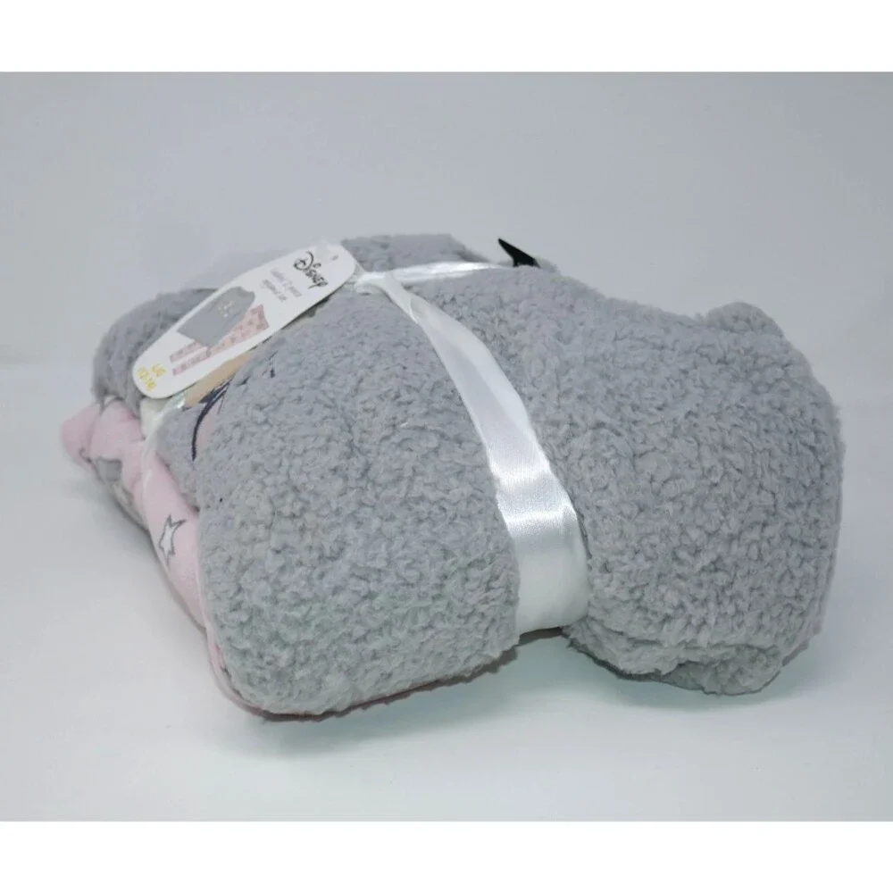 Disney Sleepy Thumper Rabbit Plush Sherpa Long Sleeve 2 Piece Pajama Set Size L - Picture 7 of 8